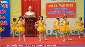 Múa Ở TRƯỜNG, CÔ DẠY EM THẾ (1E) | Tiết mục hay nhất Tri ân Thầy cô giáo 20/11