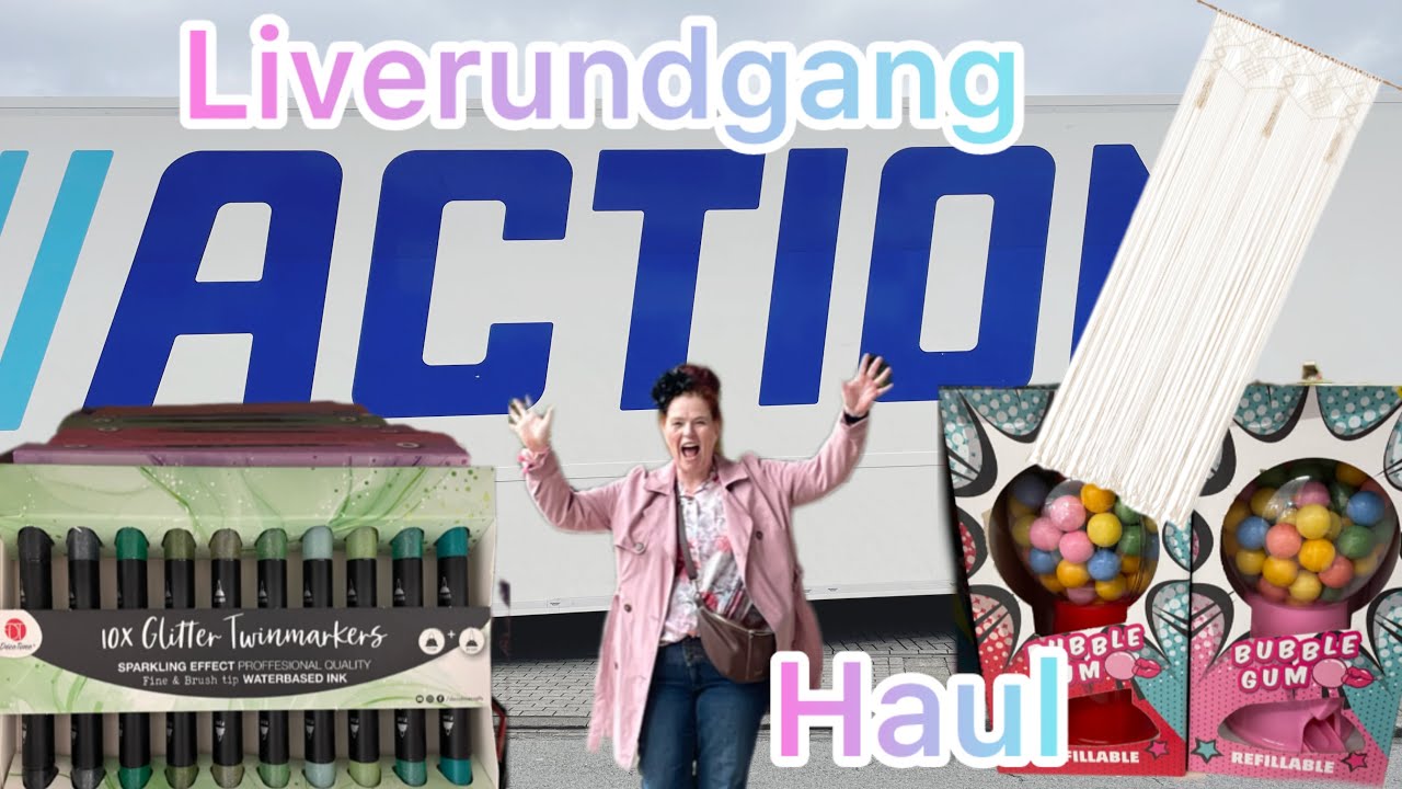 Live bei ACTION XXXL Haul 😱 Rundgang in Action Filiale | Reisen Garten Deko Beauty Essen Haushalt