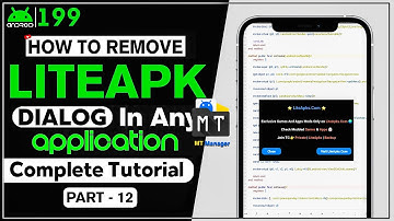 Remove LiteAPK Dialog in 2 Minutes! Secret MT Manager Trick 😱