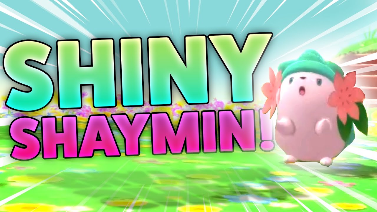 SHINY SHAYMIN GAMEPLAY - POKEMON BRILLIANT DIAMOND AND SHINING