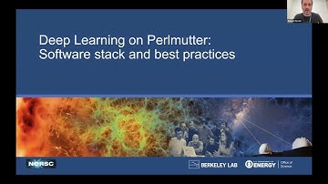 How to do deep learning on Perlmutter and beyond