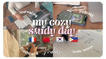 How I study 3 Languages in One Day ☕ (Without Feeling Overwhelmed)
