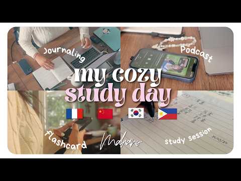 How I study 3 Languages in One Day ☕ (Without Feeling Overwhelmed)