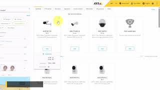 How to compare cameras in AXIS Site Designer