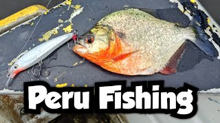 Catching Piranha with the Rapala X-Rap | Peru Fishing 🇵🇪