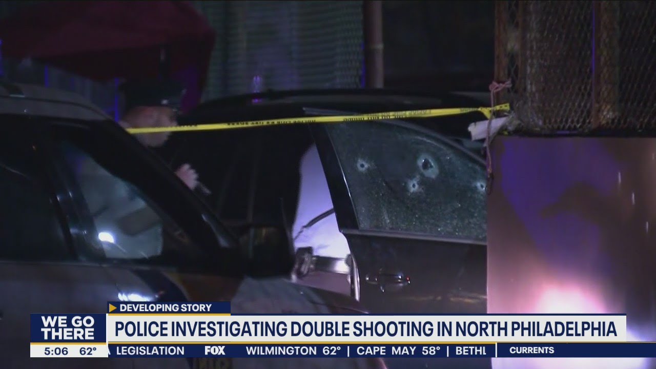 Police investigating double shooting in North Philadelphia - YouTube