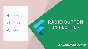 Radio Button in FLUTTER  and Usage of Radio Button |  COMPUTE CODE |