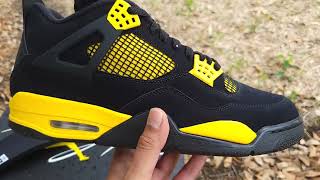 Air Jordan 4 'Thunder' Are They Worth The Cop?!✌️😎💯💥💪