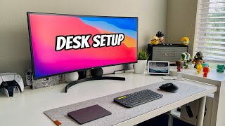 DIY Productivity & Gaming Desk Setup | My Desk Tour