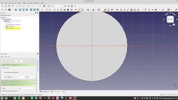 OpenFOAM Intermediate - 86 freeCAD semicircles datum line revolution and polar pattern