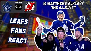 Information Another 2 For Papi! | Leafs Fans React (TOR 5-6 NJD) News