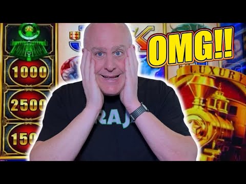 DOUBLE JACKPOTS! 😃 Winning Big Money Luxury Line Buffalo & Timber Wolf Slots!