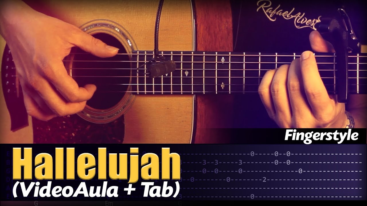 fingerstyle hallelujah tab