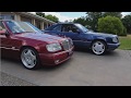 Car Shine Pty Ltd - Playing with Classic Mercedes W124 Convertibles
