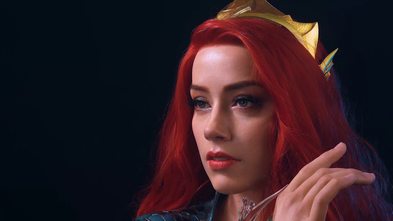 Mera - Aquaman Life-size Bust Statue by Infinity Studio - YouTube