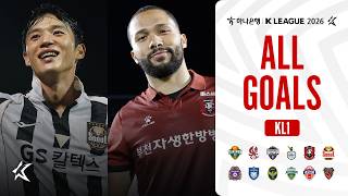 [Goal Highlights] Hana Bank K LEAGUE 1 2026 Round 24 Goal Highlights | ALL GOALS of K LEAGUE 1 R24