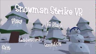Snowman Strike VR screenshot 4