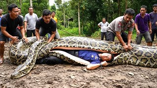 TERUNGKAP‼️ Isi Perut Piton Raksasa Bikin SEMUA ORANG TERDIAM, Tak Disangka Yang Keluar Adalah..... 