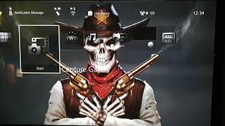 Cowboy Hell Rider Dynamic Theme BRIKS 2 PS4 Design