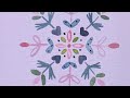 Scandi Watercolor Snowflake