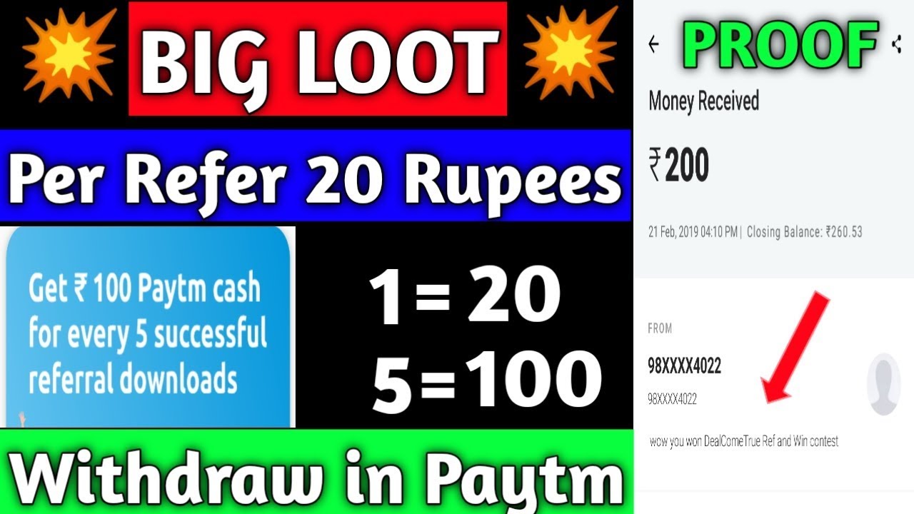 DealcomeTrue Refer And Earn Loot DealcomeTrue Gourav Agarwal 
