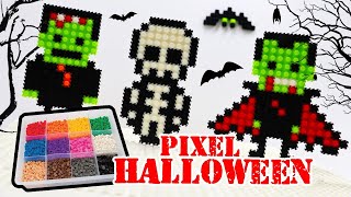 Terrifying Builds with Pix Brix! 🦇💀🧟‍♂️🧛‍♂️ 4 Halloween Figures