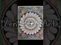 Easy Zentangle Art #shorts #trending #viral #reels #zentangle #design #ytshorts #yt #painting #easy