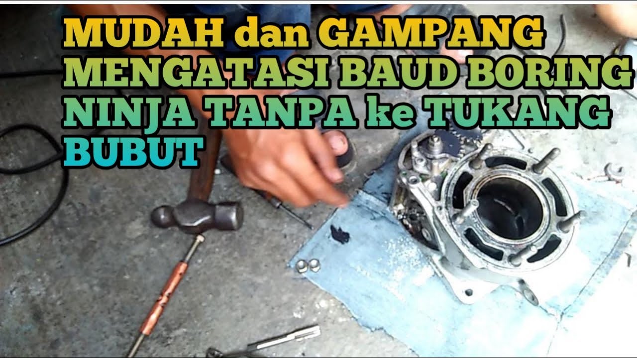 Cara mengatasi baud boring ninja rr yang dol murah meriah - YouTube