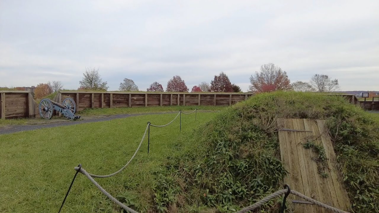 Valley Forge National Historical Park - Redoubt 2 (2021) - YouTube