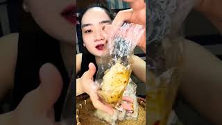 #mukbang bánh tráng sa tế muối tôm hạt nha cả nhà #giadinhaquan #likeandsubscribe