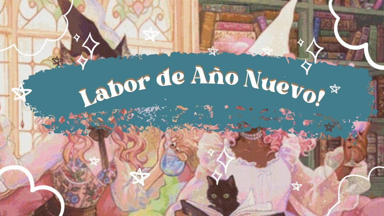 #Flosstube 37: 🧵🪡Cuál va a ser mi PRIMERA LABOR de 2025?! 🤔✂️🪡 #puntodecruz #crossstitch #feliz2025