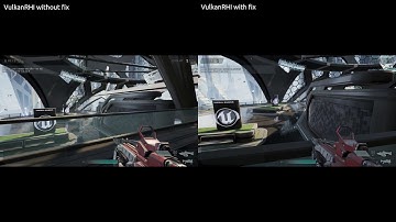 UE4 VulkanRHI Fix 1 on GNUX