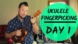 5 Day Series | Ukulele Fingerpicking Patterns | Day 1 | Tutorial + Play Along