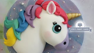Rainbow Unicorn cake amazing cake tutorials