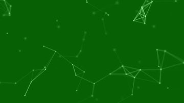 Plexus Form Animation (green screen)