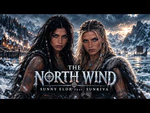 THE NORTH WIND ⚔️❄️ Sunny ELDR feat. SUNRIVA | Epic Viking Music | Nordic Dark Fantasy