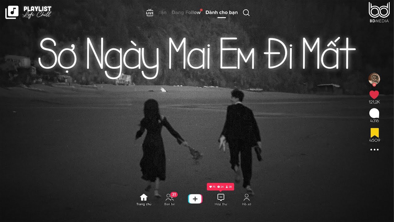 Sợ Ngày Mai Em Đi Mất Chỉ Còn... Ngày Mai Em Đi Mất Lofi | Tuyển Tập Nhạc Lofi Chill TikTok 2023