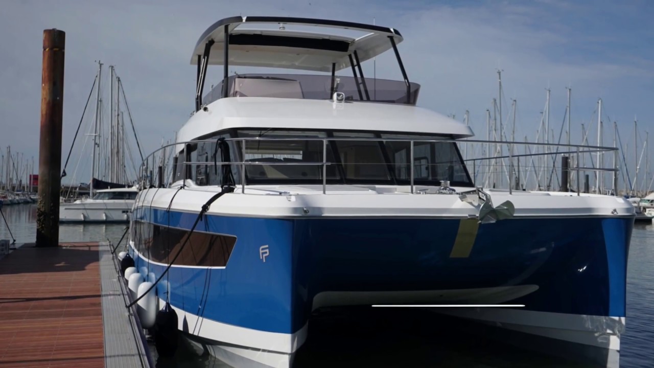 ⁣Тест драйв Fountaine Pajot MY44
