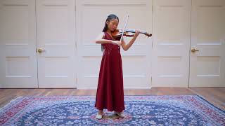 Paganini: 24 Caprices for Solo Violin, Op. 1, No. 11 in C Major. Andante – Presto (Valerie Bai)