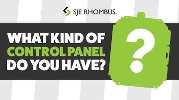 What Kind of Control Panel Do You Have? | SJE Rhombus