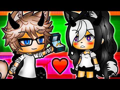 Ms. Popular and the Hot Nerd 🤓💞 Gacha Life Mini Movie Love Story Reaction
