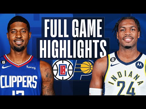 CLIPPERS at PACERS | FULL GAME HIGHLIGHTS | December 31, 2022