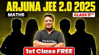 1st Class of Maths by Ashish Sir || Arjuna JEE 2.0 2025 Batch 🔥