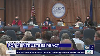 Former CCSD Board member trustee reacts to Supt. Jara's termination