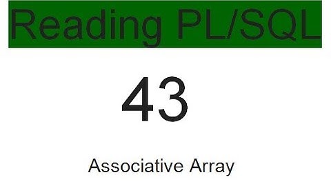 Associative Array 43