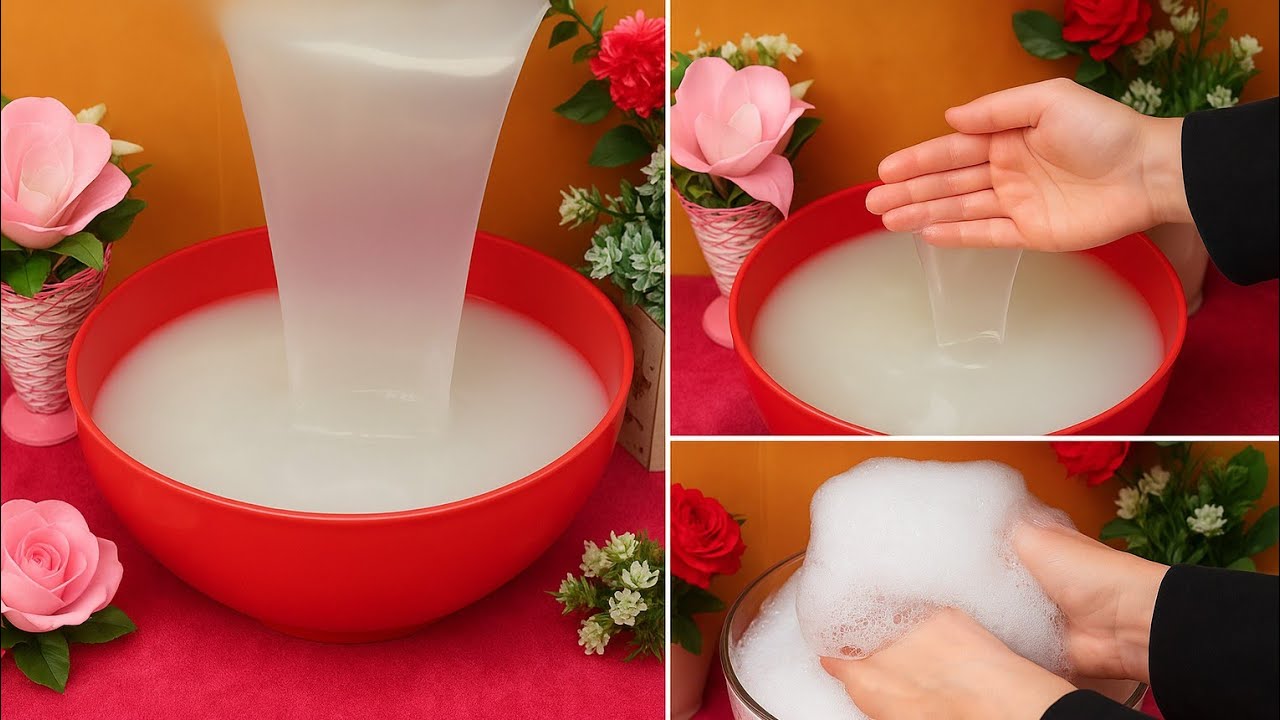  أقوى برسيل جل بيتي ينافس الجاهز‼️توفير ونضافة من أول غسلة 😍