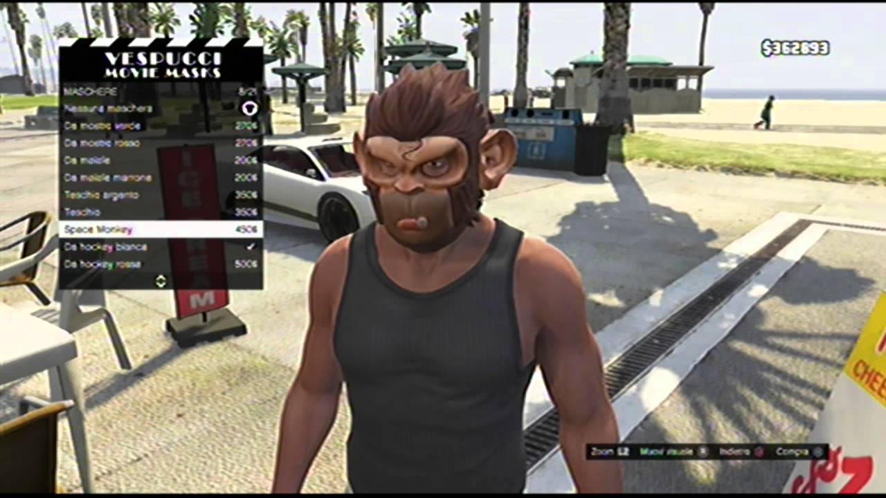 Gta V Dove Comprare Ed Indossare La Maschera Tutorial Ita Mask Youtube