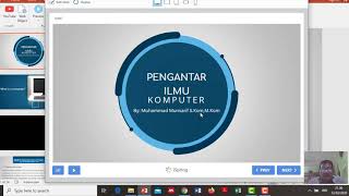 Tutorial Cara  membuat media interaktif dengan powerpoint di Moodle E-learning