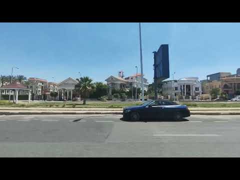 مدينه الشروق الجميله من طريق السويس الي طريق الاسماعيليه الجامعه البريطانيه كارفور سبينس الشروق