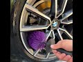 Lucullan Multifunction Car Wheel Cleaning Brush Long Rim Hub Tire